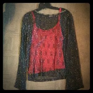 Dressy long sleeve top